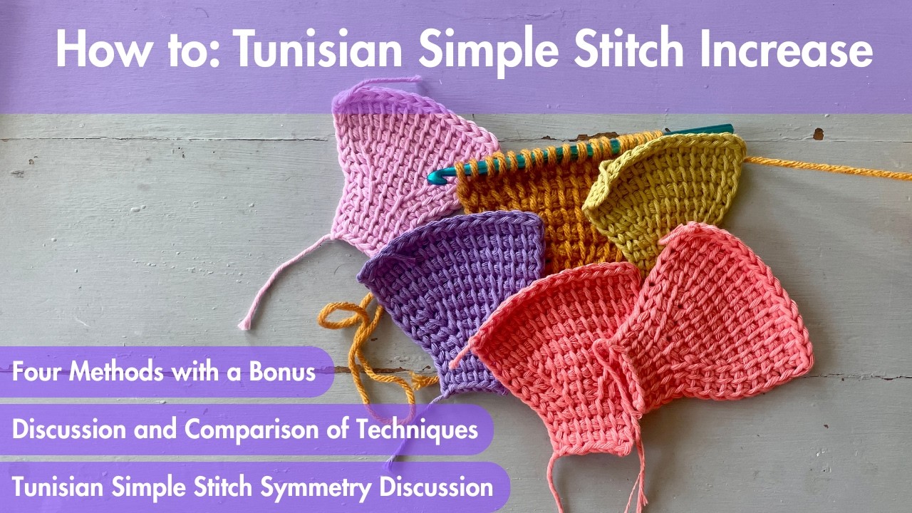 The 4 Best Ways to Do an Increase in Tunisian Crochet Simple Stitch ...