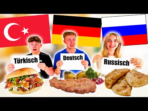 Russisch VS Türkisch VS Deutsches Essen 🥨🥓 TipTapTube