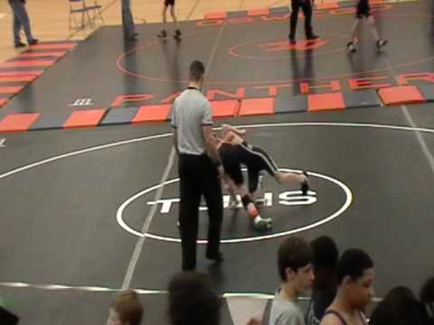 Jacob Kraft - Wrestling 11-21-2009 VS TRAUGHBER - ...