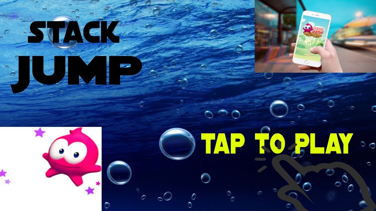 Stack Jump Gameplay 2021 (Android/IOS) Challenges Underwater Level: 11