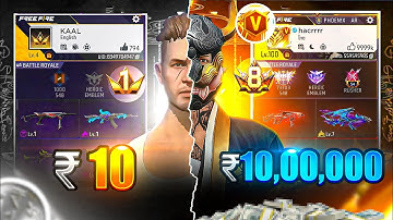 I Transformed My Subscriber’s Noob ID Into a ₹10,00,000 Prime 8 ID 😱 – Garena Free Fire
