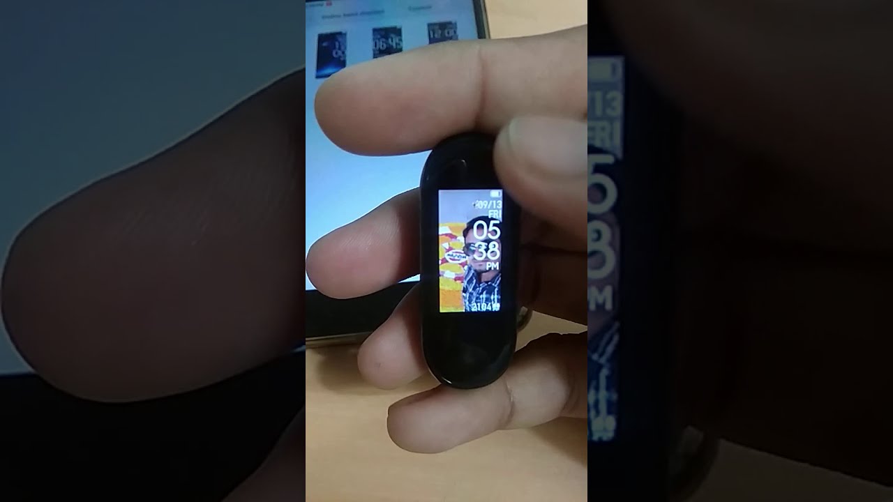 MI BAND 4 NEW UPDATION CHANGE YOUR PHOTO IN BAND FACE