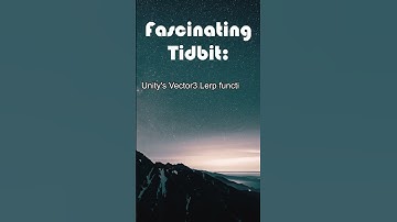 Smooth Transitions with Unity