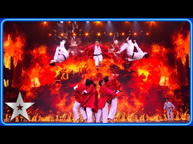 Ssaulabi Performance Troupe turn up the HEAT in CINEMATIC performance | Semi-Finals | BGT 2024 class=