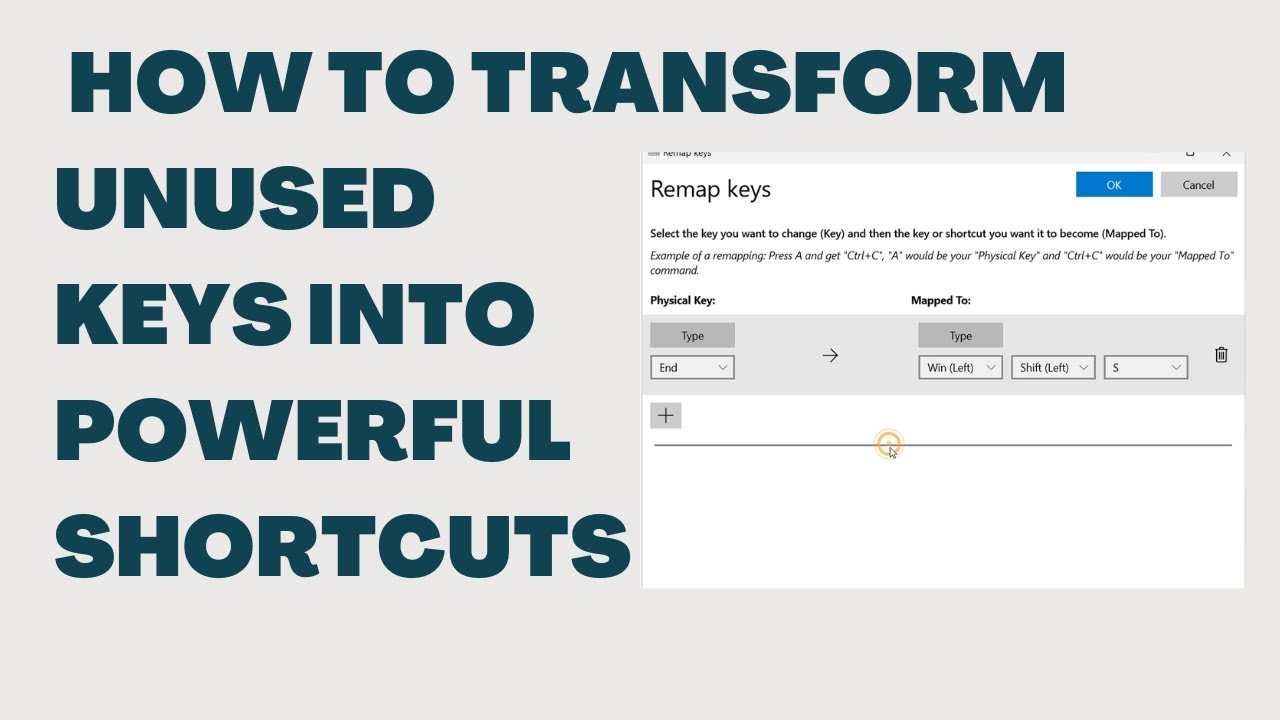 How to transform unused keys to powerful shortcuts - YouTube