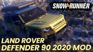SnowRunner - Land Rover DEFENDER 90 2020 Mod Test - it
