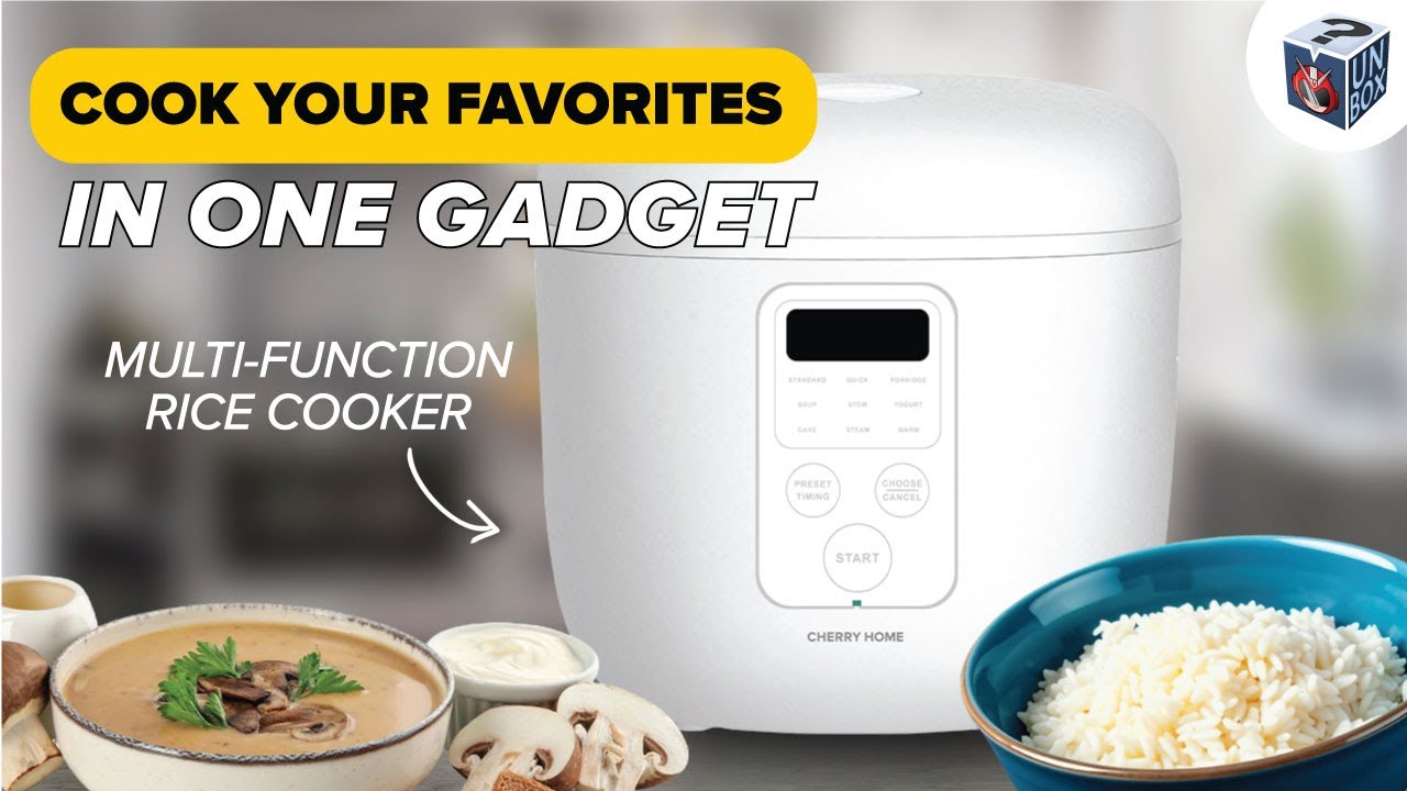 THE ONLY RICE COOKER YOU'LL EVER NEED IN YOUR KITCHEN || CHERRY MULTI ...