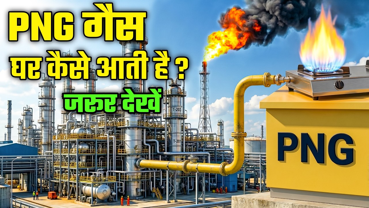 Pandi Gas PNG Gas कैसे काम करती है? घर तक पाइप से आने का पूरा Process | How PNG ...