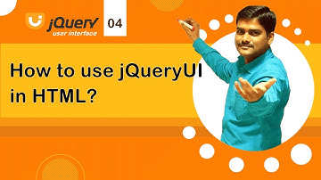 How to use jQuery UI in HTML - jQuery UI Tutorial 04 🚀