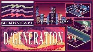 D/Generation set in 2021 by Robert Cook 1991 DOS Tandy/PC