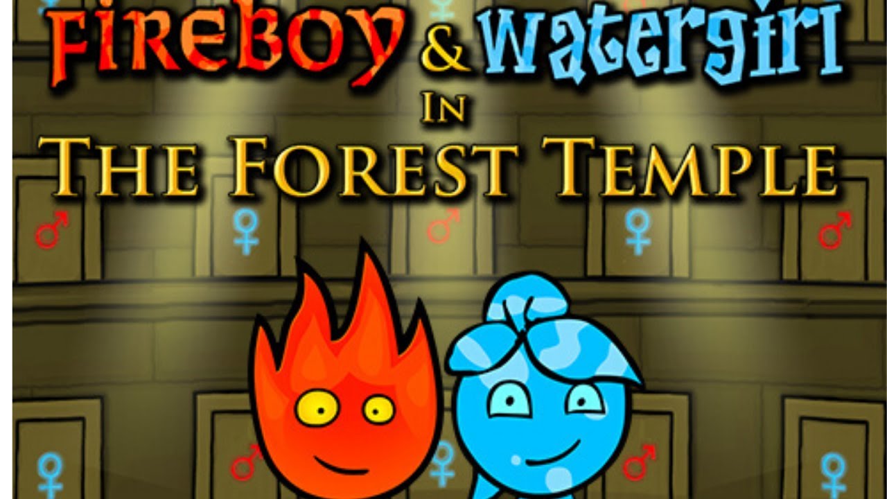 Jogo Fogo e Água? Fireboy e Watergirl 3 Fases 1,2,3,4 