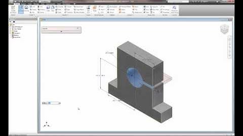 Inventor 2012 Part Creation #3