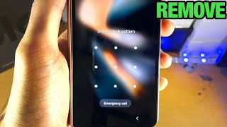 How To REMOVE Forgot Password / Pin / Pattern on Galaxy Z Fold 4!