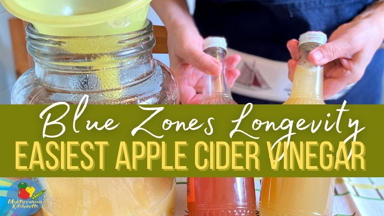 100% Real Apple Cider Vinegar with the Mother | Easy Homemade Recipe ...