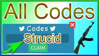 All Codes for Strucid *15K Coins & a Pickaxe* | 2019 October