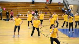 Latimer Lane teachers/staff half-time show 2013
