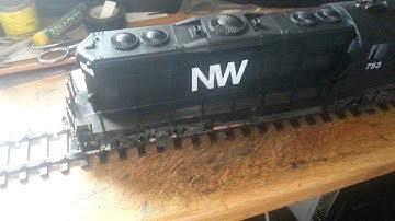 Atlas O scale GP9 with Loksound XL decoder.