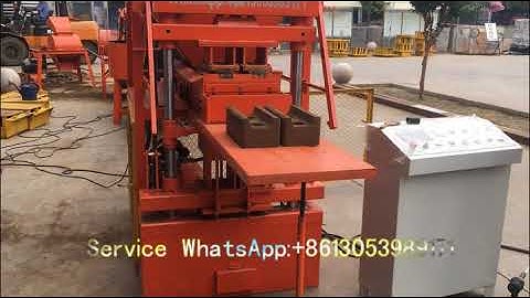 Hr2-10 hydraulic fully automatic interlocking brick making machine earth block machine