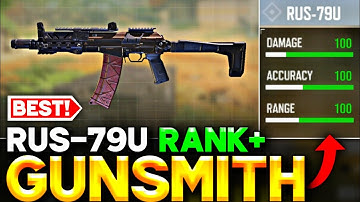 RUS-79U Best GUNSMITH in COD Mobile SEASON 2 | RUS-79U Best ATTACHMENTS for RANK Match!
