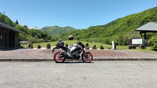 【YAMAHA MT-03】太陽の丘とたまたま見つけた展望台？・・・ride。