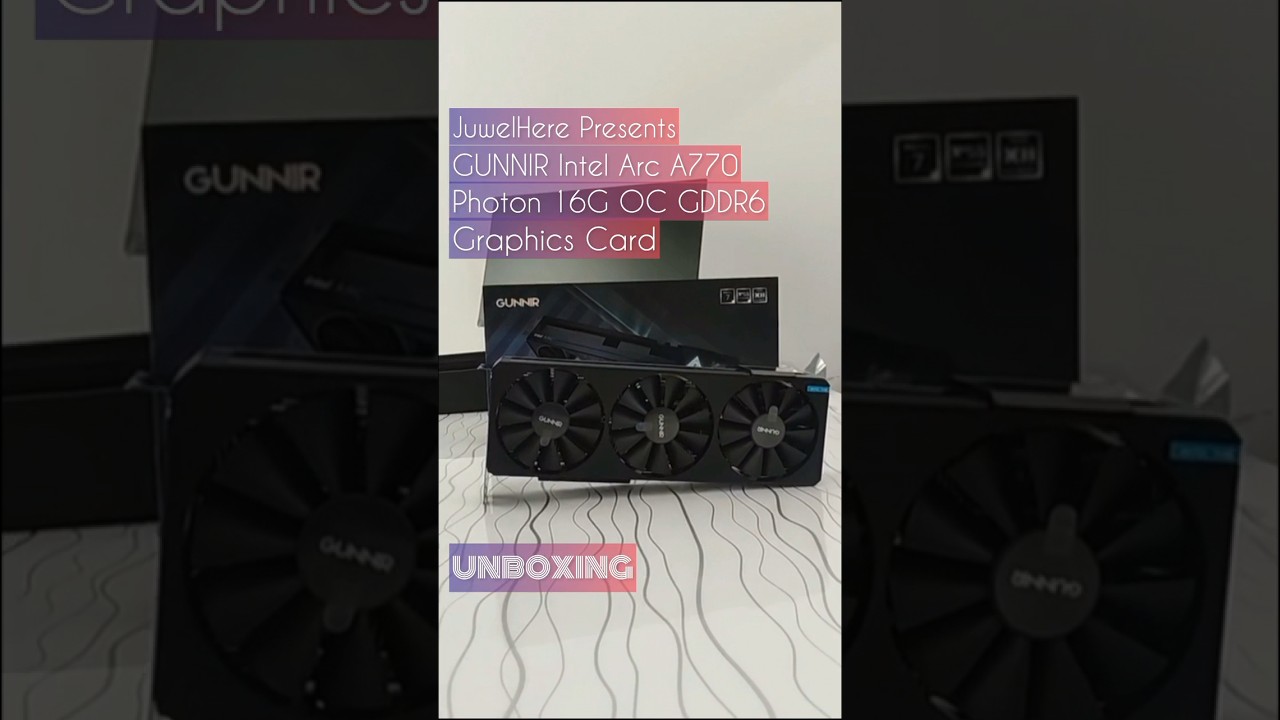 GUNNIR Intel Arc A770 Photon 16G OC GDDR6 Graphics Card