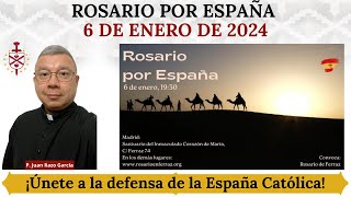 Rosario por España el día 6 de enero. ¡Únete! Para que el Sagrado Corazón reine en España. by Conservando la Fe 3,707 views 4 months ago 9 minutes, 28 seconds