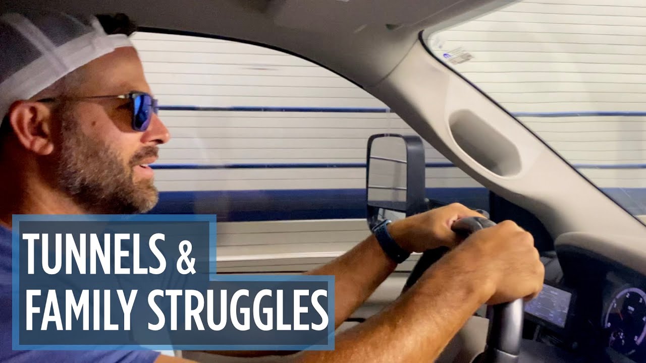 RVing Through Tunnels and Family Struggles // Crossing the Chesapeake Bay Bridge Tunnel