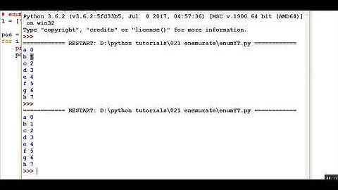 Python tutorial in Hindi 75 : Enumerate Function