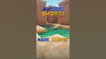 BEST SMOKES FROM T SPAWN ON ANUBIS #shorts #cs2