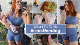 What I Eat In A Day | While Breastfeeding - 2 Weeks Postpartum