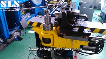 SLS Left & Right Head Pipe Bender Hydraulic Tube Bending Machine with PLC or IPC