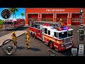 🔥 Fire Truck Emergency Rescue Mission 🚒 Realistic Firefighter Simulator Gameplay
