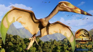 SKY HIGH HUMAN KILL! Thanatosdrakon All Animations Showcase  Jurassic World Evolution 2