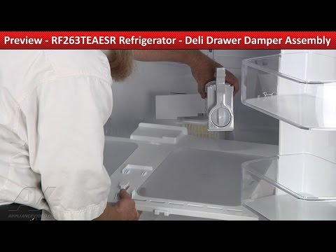 Deli Drawer Damper Assembly -  Samsung Refrigerator - Repair & Diagnostic