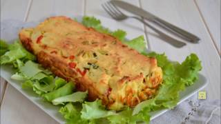 Sformato Di Ricotta Zucchine E Peperoni