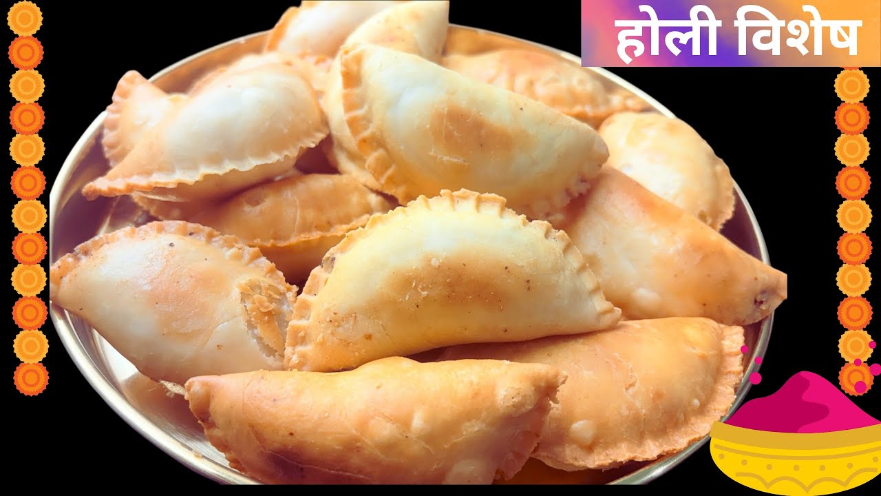 💕 आसान Halwai ka secret आज पता चला! ना आटा गूथना, ना तेल पीयेगी | Crispy Holi Mawa Gujiya Recipe 🍬