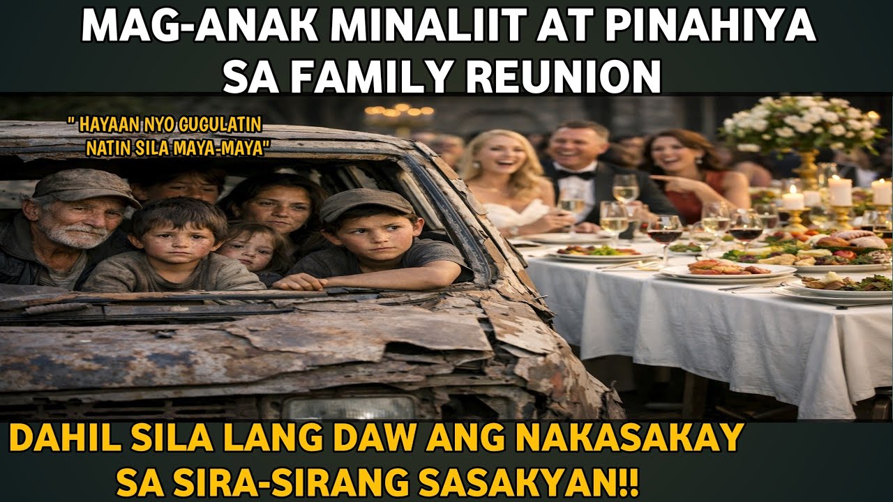 Mag-anak na minaliit at pinahiya sa Reunion.. billionaire pala at low key lang Sa buhay..Gulat sila.