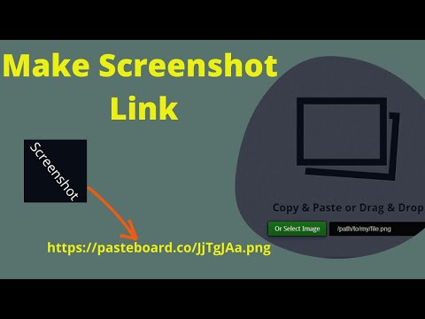 Video: Paano Mag-link Sa Screenshot (screenshot)