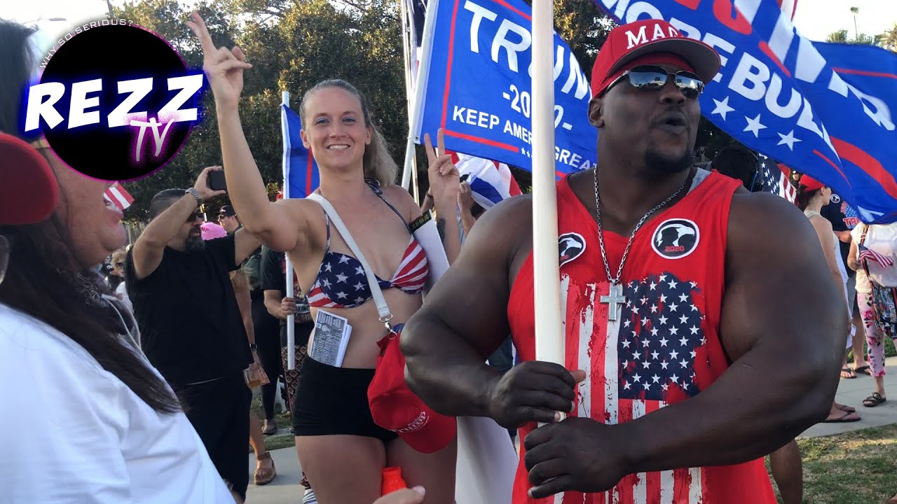 Beverly Hills Rallies For President Donald Trump