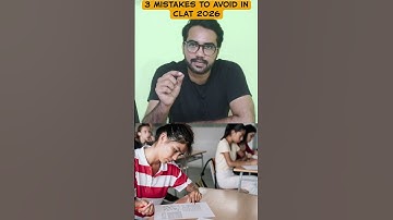 3 BIG Mistakes Every CLAT 2026 Aspirant Must Avoid | Baba LLB