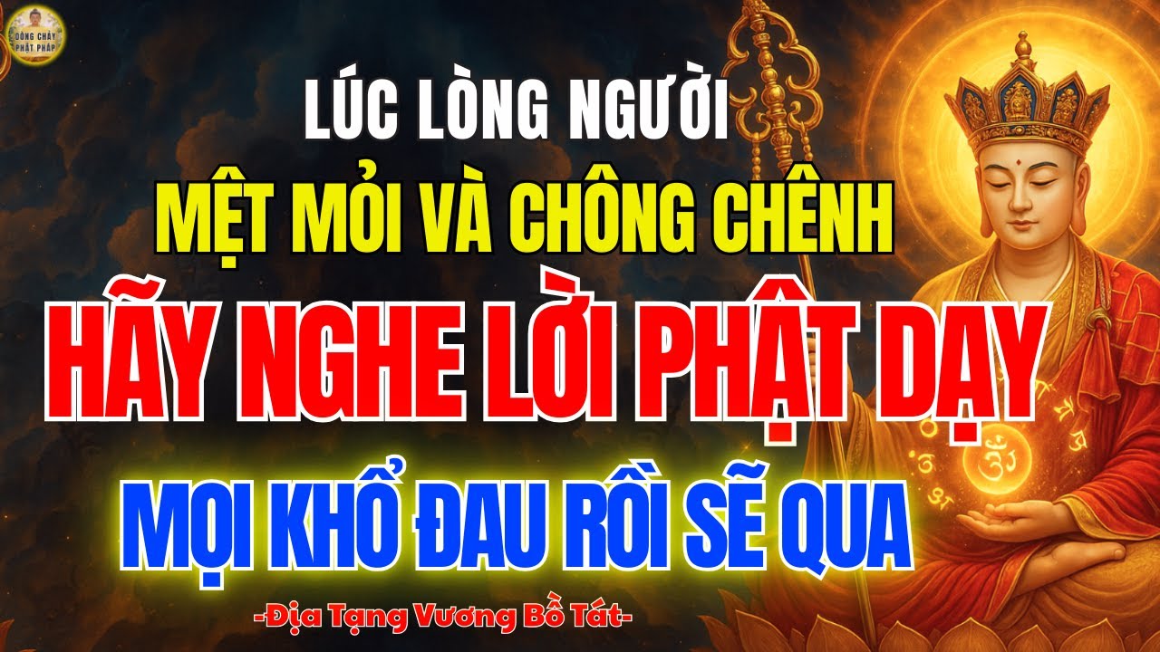 Địa Tạng Bồ Tát Dạy🙏 6 Cách Giúp Người tu tại gia Vượt Qua Mọi Khó Khăn