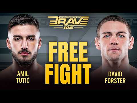 Amil Tutić vs David Forster 2 | BRAVE 106 x WFC Full Fight | Slovenia