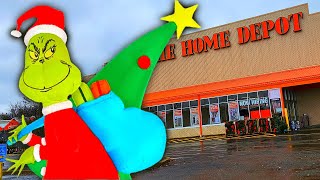 CHRISTMAS 2023 INFLATABLES AT HOME DEPOT