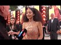 CHASE INFINITY Interview ONE BATTLE AFTER ANOTHER red carpet London Premiere BEST MOVIE OF THE YEAR