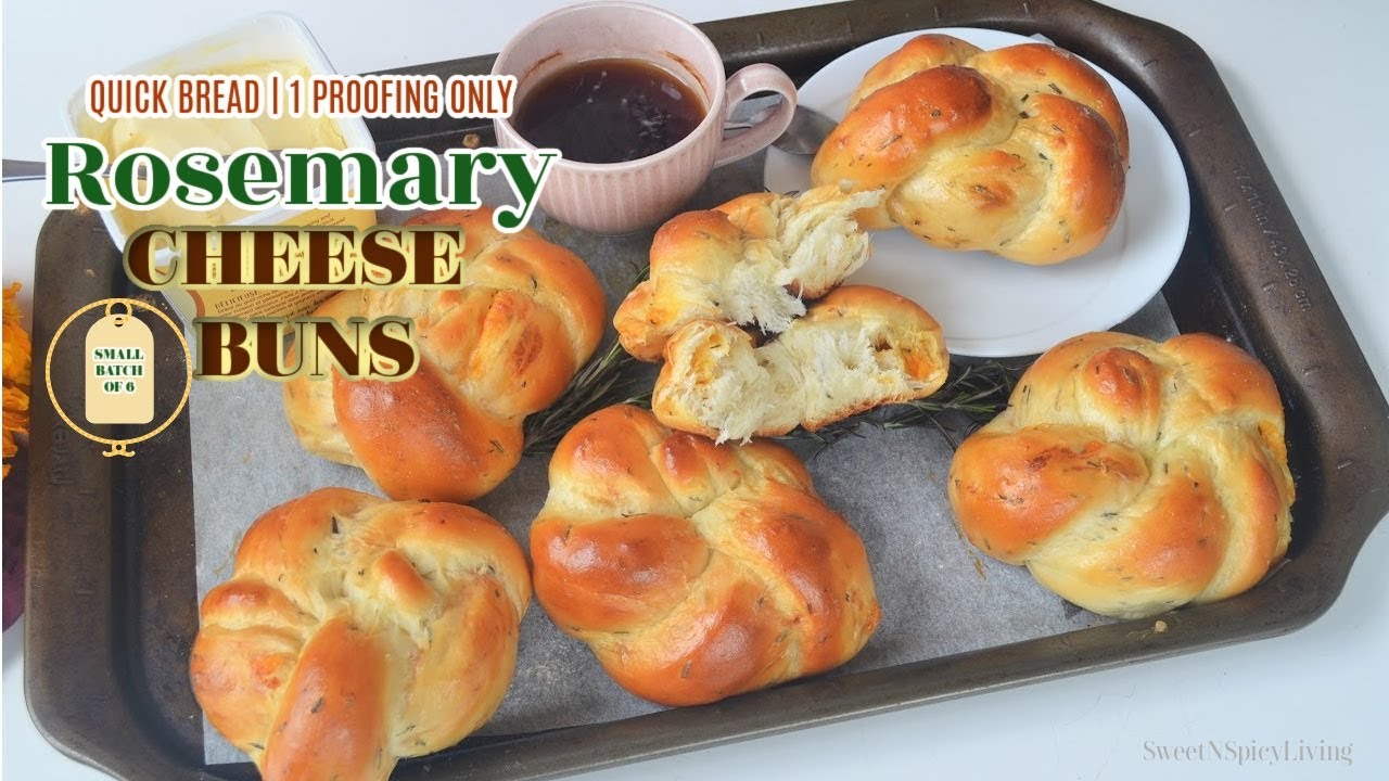 How to Make Rosemary Cheese Rolls YouTube