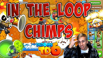 In the Loop CHIMPS Walkthrough - Striker Jones Strat - Bloons TD 6