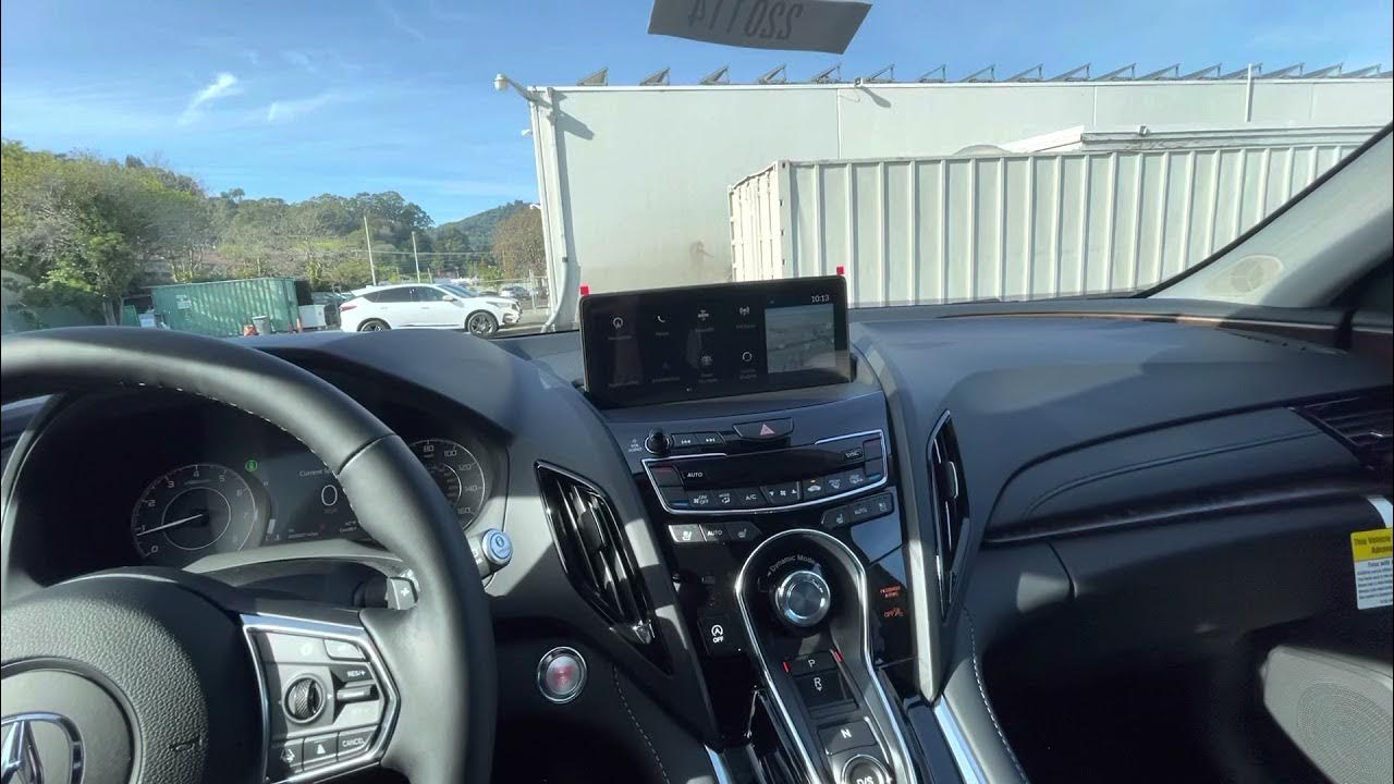 JC How to adjust the ambient lighting in the refreshed 2022 Acura RDX