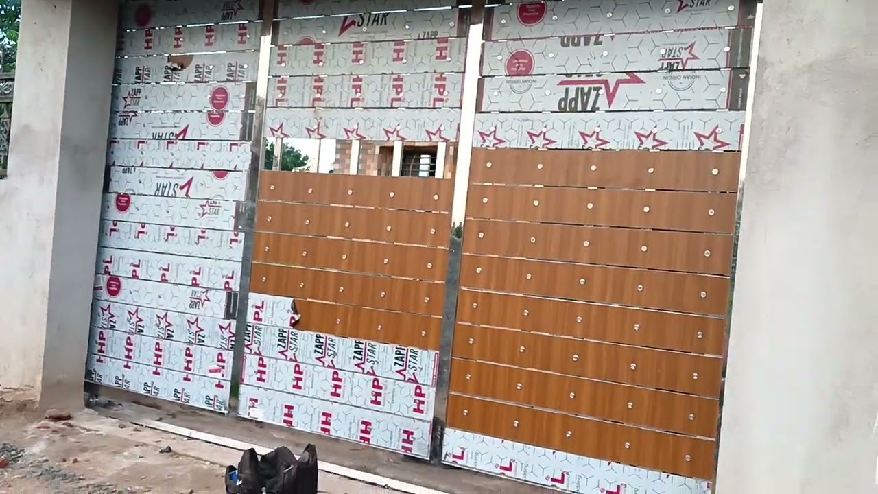 Arju jooth h  Aman ss steel gate work for main door