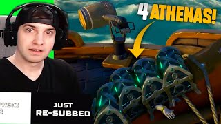 Stealing A Gilded Athena In Sea Of Thieves 4 Athenas