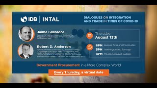 Dialogues on foreign trade and integration in times of pandemic
proposed by the latin american institute inter-american development
bank, ...